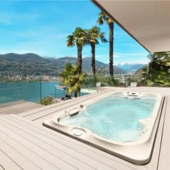 Jacuzzi® PowerPro™ J-16™ - 16ft Swim Spa -Swim Spa Store PowerProJ 16Lifestyle2