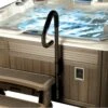 Safe-T-Rail Hot Tub Handrail -Swim Spa Store STR BLK