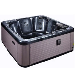 Outdoor Haze - 6 Person Hot Tub With 1 Lounger 22 Outdoor Haze - 6 Person Hot Tub With 1 Lounger -Swim Spa Store Side Haze