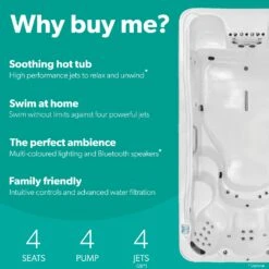 Swim Spa Store -Swim Spa Store TidalFit Premium EP 14 Swim Spawbm