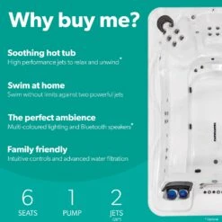 Swim Spa Store -Swim Spa Store Tidalfit Active Plus EP 12 wbm