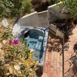 Outdoor Topaz - 3 Person Hot Tub With 2 Loungers -Swim Spa Store TopazHotTub 10