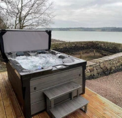 Outdoor Topaz - 3 Person Hot Tub With 2 Loungers -Swim Spa Store TopazHotTub 11