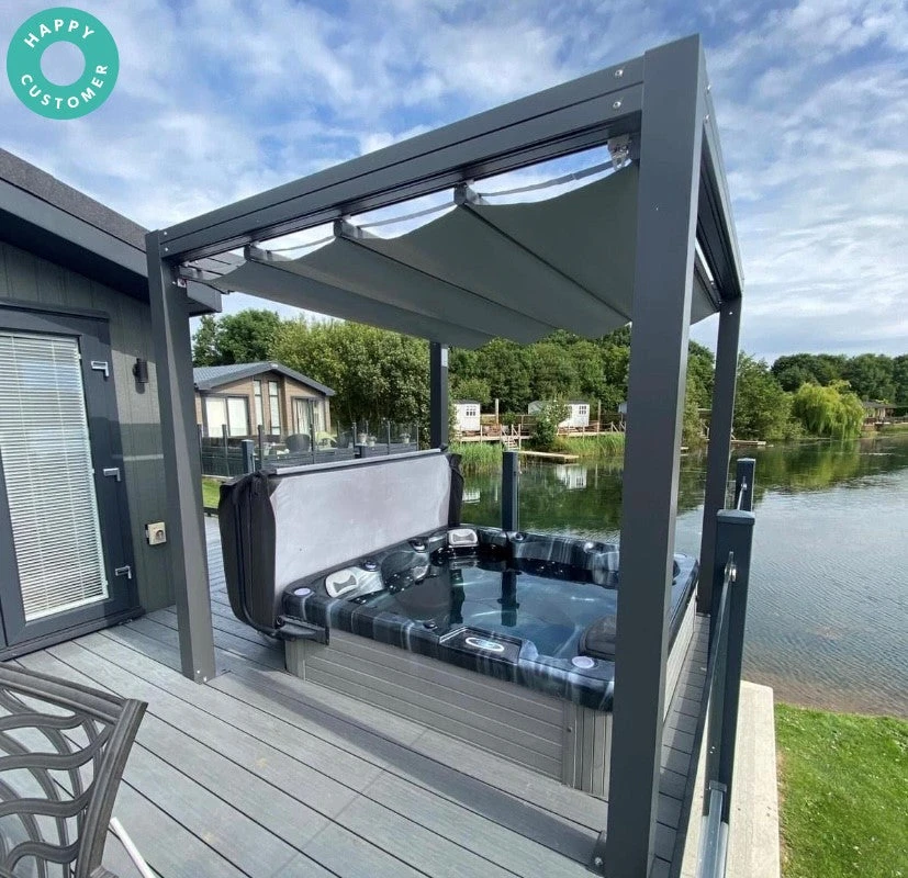 Outdoor Haze - 6 Person Hot Tub With 1 Lounger 10 Outdoor Haze - 6 Person Hot Tub With 1 Lounger - Image 10