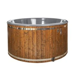 Outdoor Elite - 4 To 6 Person Wood Fired Hot Tub -Swim Spa Store WoodFireHotTub 9