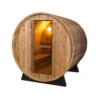 Deluxe 185 - 4 To 5 Person Indoor/Outdoor Barrel Sauna -Swim Spa Store barrel sauna