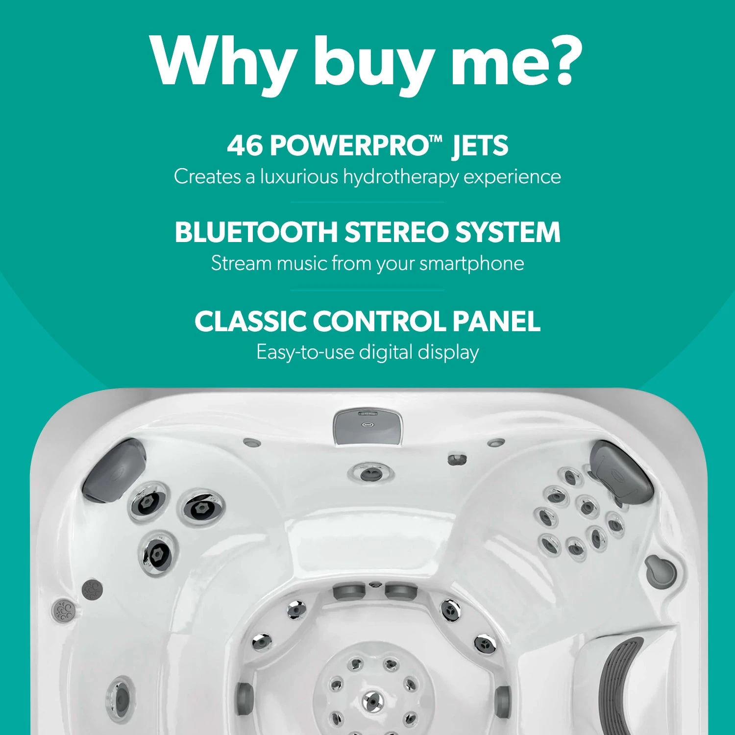 Jacuzzi® J365IP™ - 7 Person Hot Tub 2 Jacuzzi® J365IP™ - 7 Person Hot Tub - Image 2