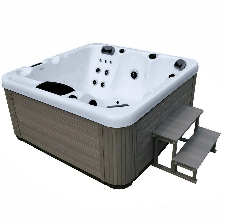 Outdoor Sun - 5 Person Hot Tub With 1 Lounger 3 Outdoor Sun - 5 Person Hot Tub With 1 Lounger - Image 3