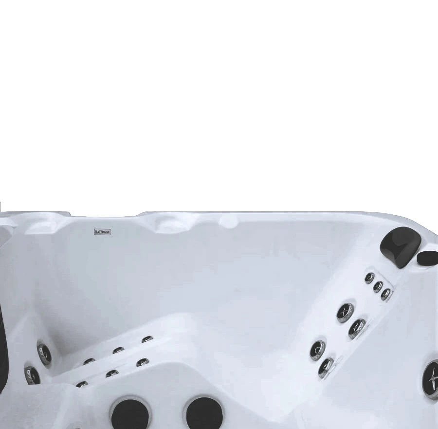 Outdoor Sun - 5 Person Hot Tub With 1 Lounger 7 Outdoor Sun - 5 Person Hot Tub With 1 Lounger - Image 7