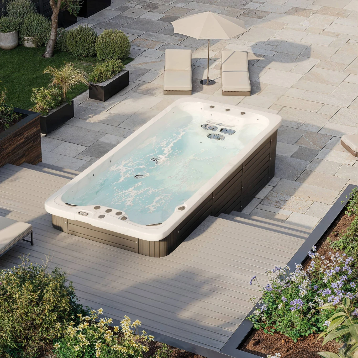 Outdoor Living Active Swim Spa 1 Outdoor Living Active Swim Spa